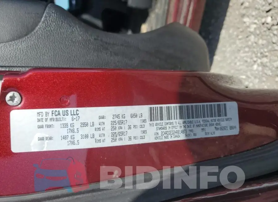2C4RDGEG2HR814873 Photo# 13