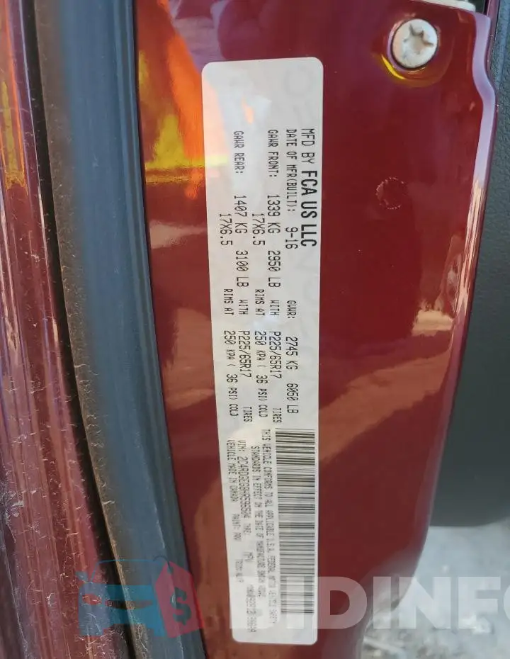 2C4RDGEG8HR596504 Photo# 13