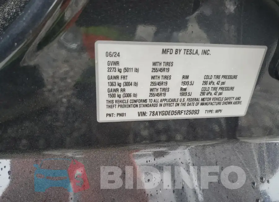 7SAYGDED5RF125093 Photo# 13
