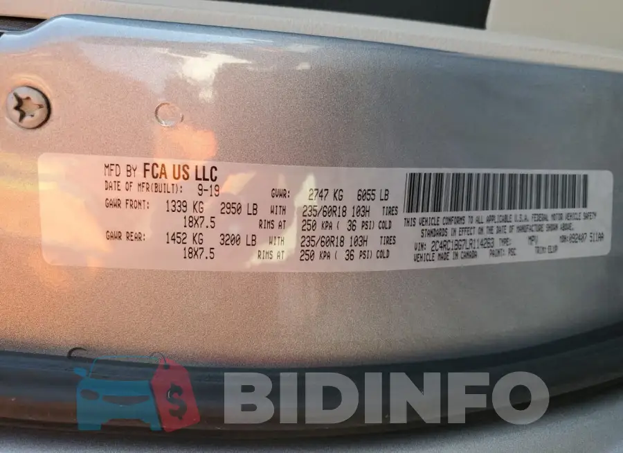 2C4RC1BG7LR114263 Photo# 13
