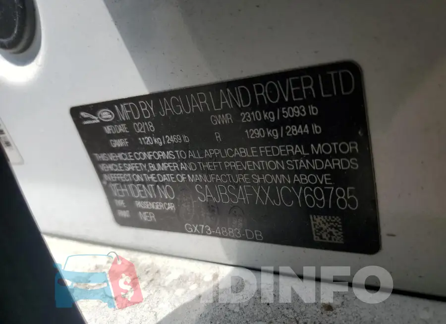 SAJBS4FXXJCY69785 Photo# 12