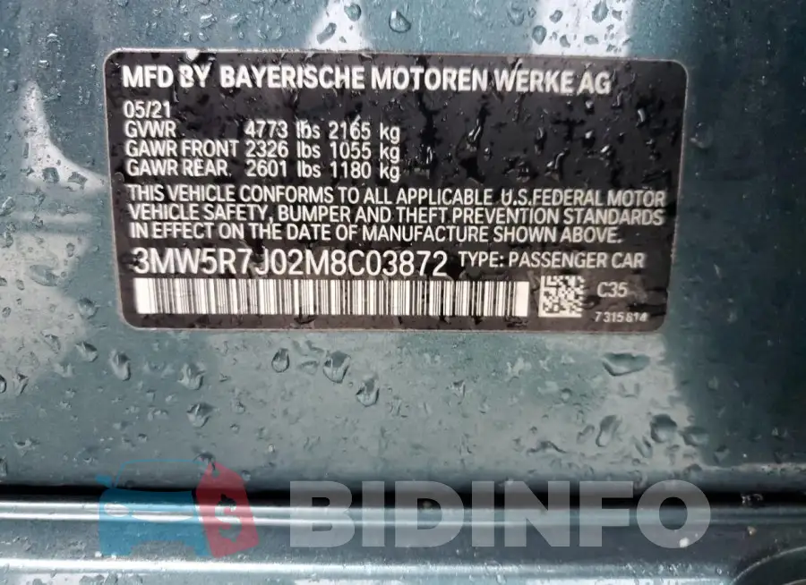 3MW5R7J02M8C03872 Photo# 12