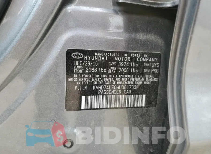 KMHD74LF0HU081733 Photo# 13