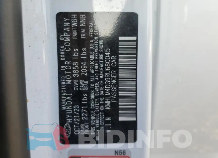 KMHLM4DG9RU680045 Photo# 12