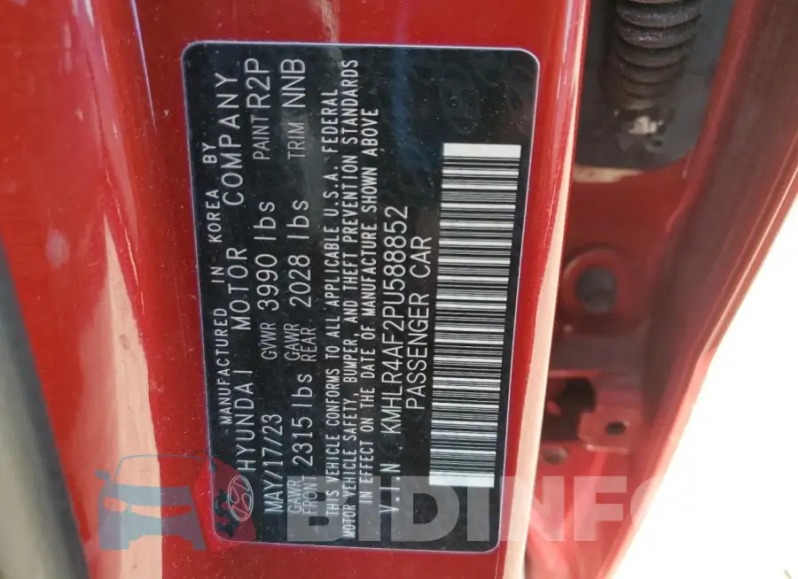 KMHLR4AF2PU588852 Photo# 12
