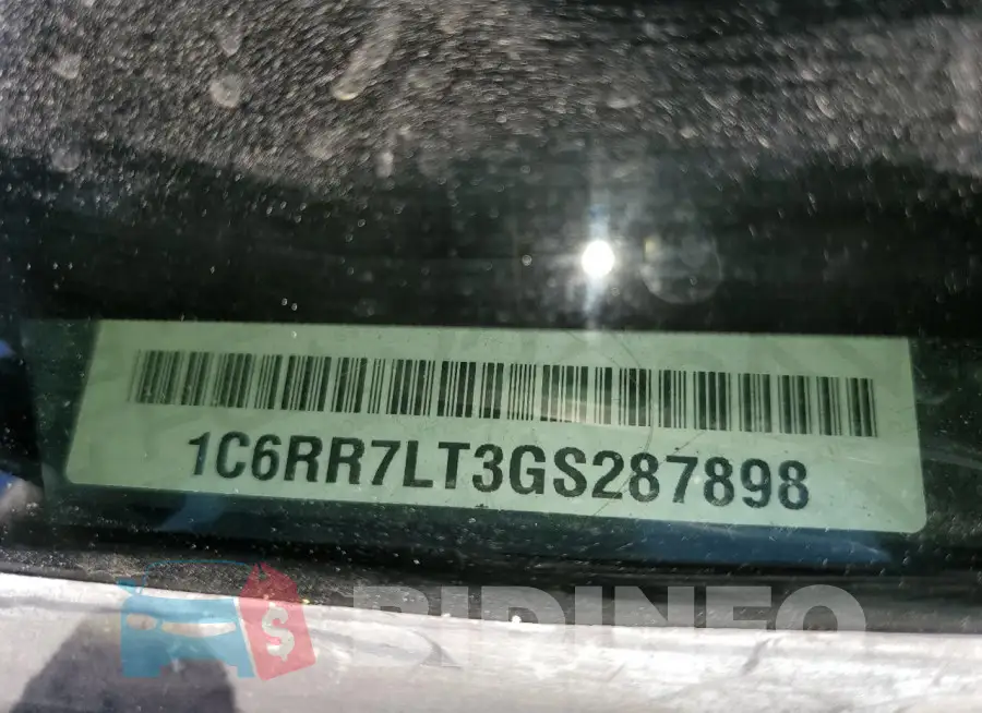 1C6RR7LT3GS287898 Photo# 12