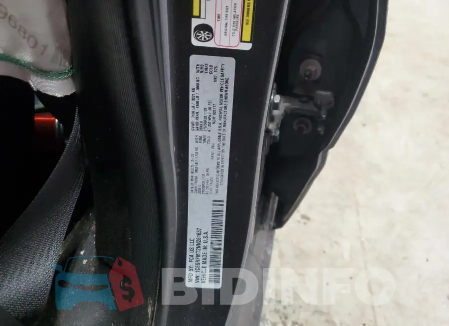 1C6SRFMT2NN261637 Photo# 12