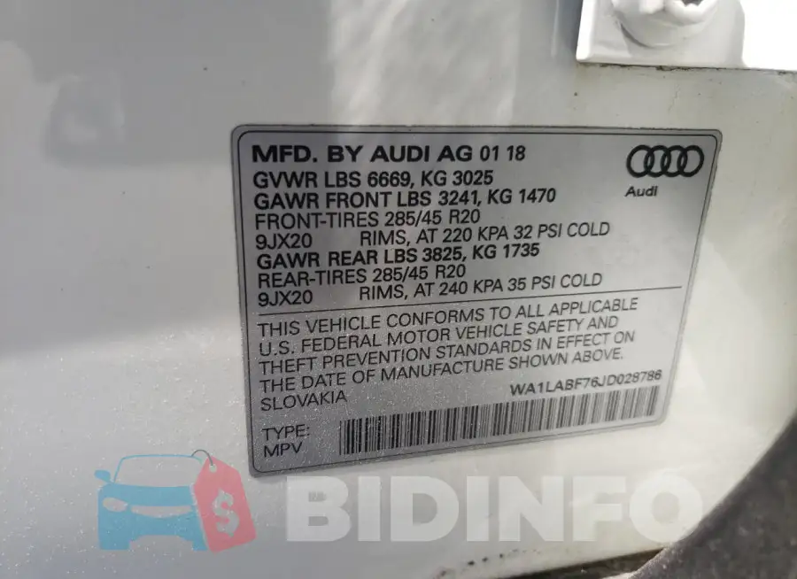 WA1LABF76JD028786 Photo# 13