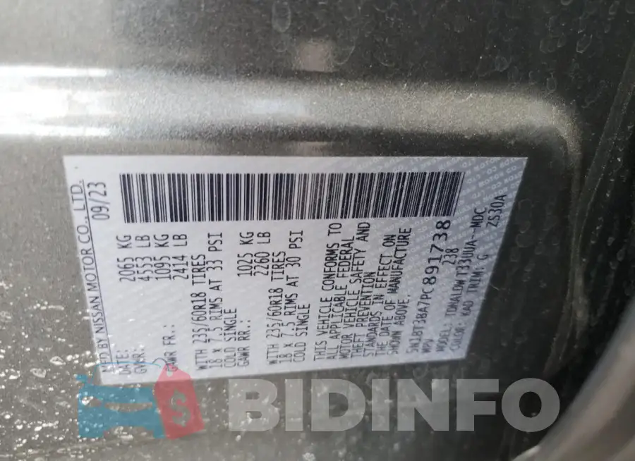 5N1BT3BA7PC891738 Photo# 13