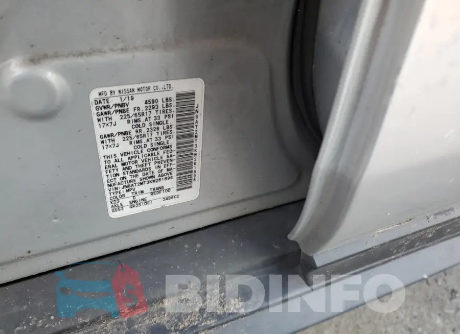 JN8AT2MT3KW261896 Photo# 12