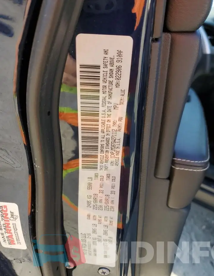 1C4PJMDB7GW271112 Photo# 14