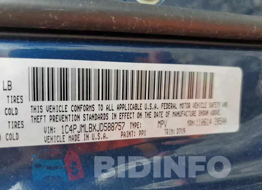 1C4PJMLBXJD588757 Photo# 13