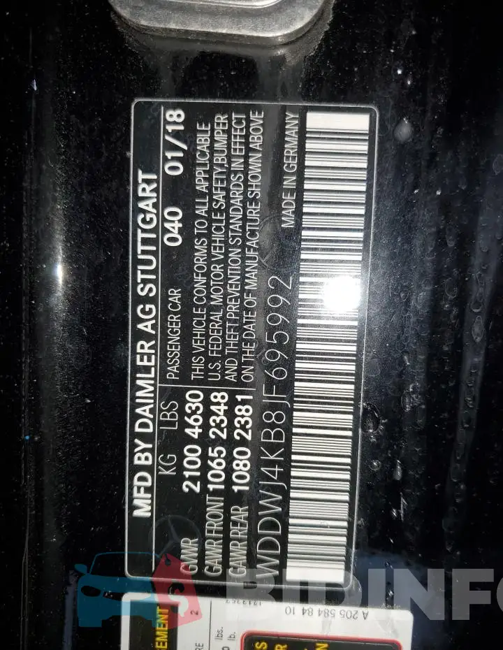 WDDWJ4KB8JF695992 Photo# 12