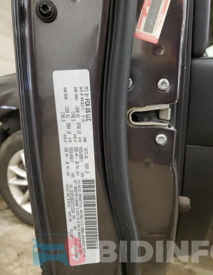 3C4PDCBG7GT212244 Photo# 13