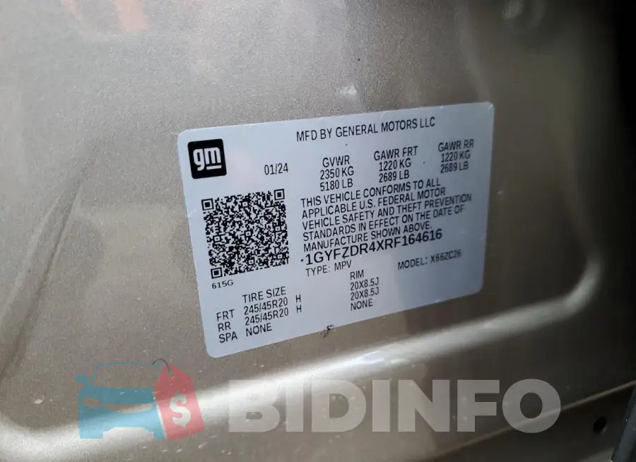 1GYFZDR4XRF164616 Photo# 14