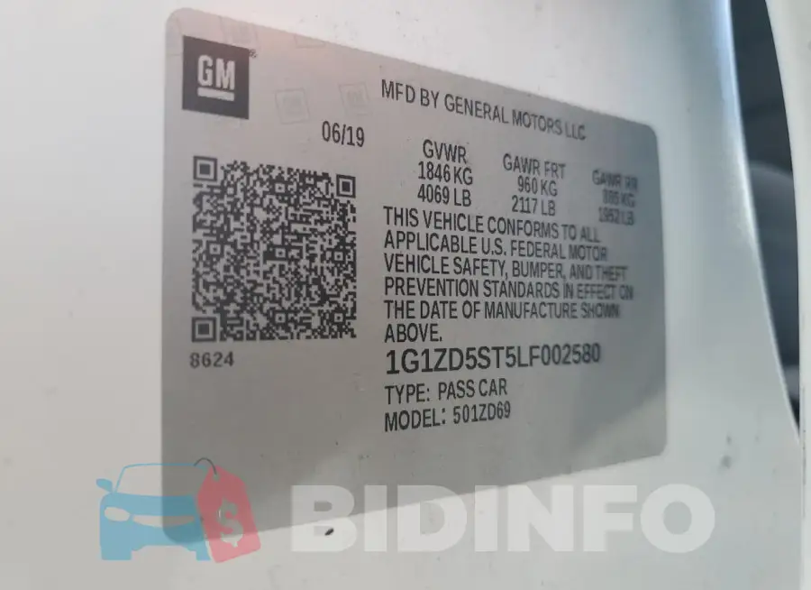 1G1ZD5ST5LF002580 Photo# 12
