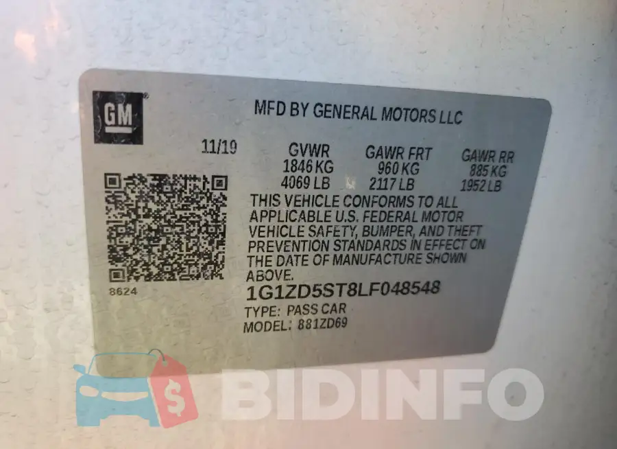 1G1ZD5ST8LF048548 Photo# 13