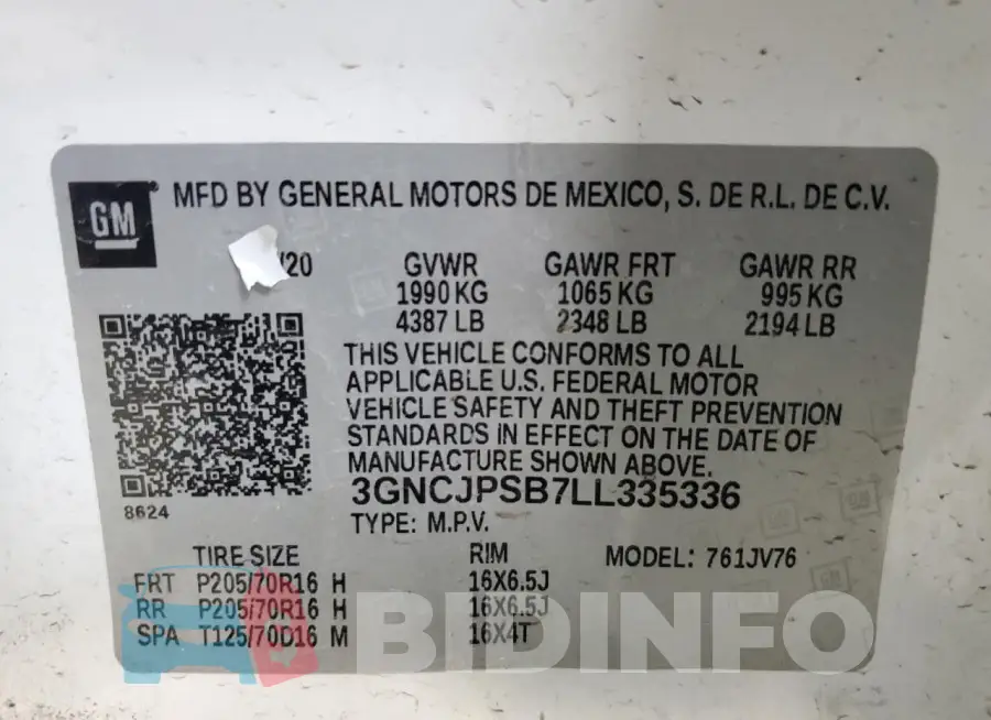 3GNCJPSB7LL335336 Photo# 13