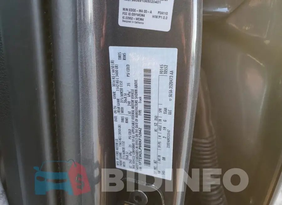 1FTEW2LP9RKF12642 Photo# 13