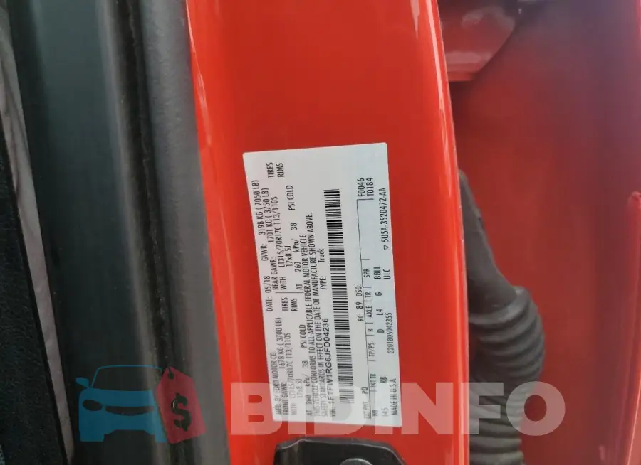 1FTFW1RG6JFD04236 Photo# 12