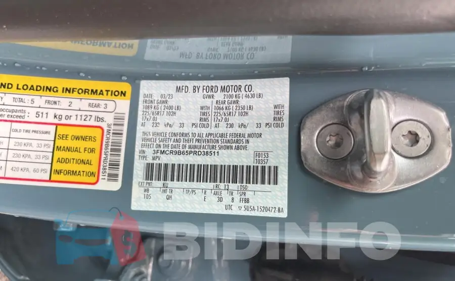 3FMCR9B65PRD38511 Photo# 10