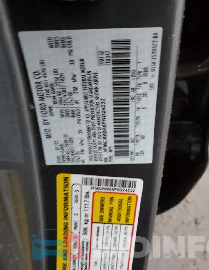 3FMCR9B68PRD24232 Photo# 12