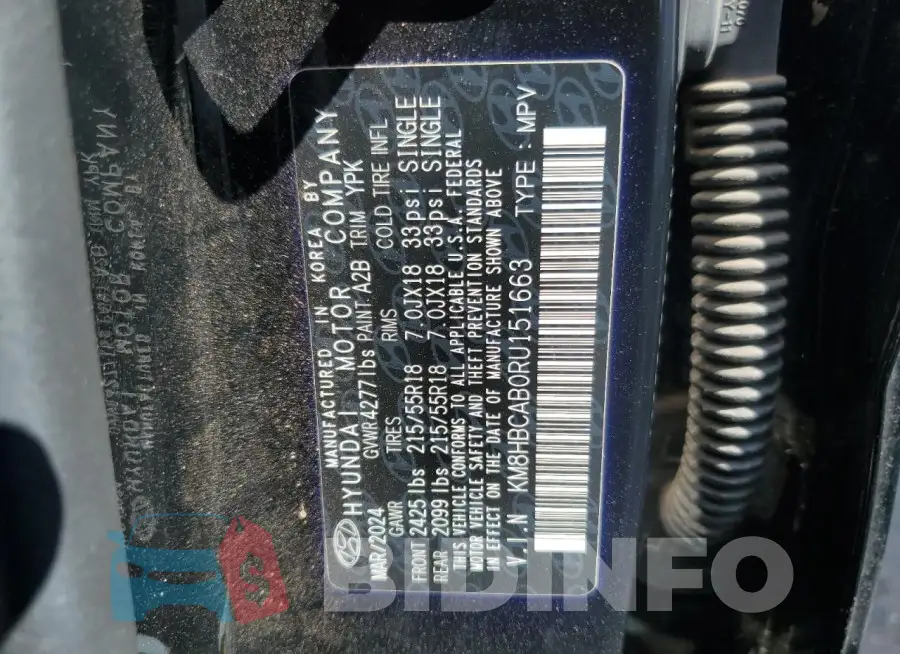 KM8HBCAB0RU151663 Photo# 12
