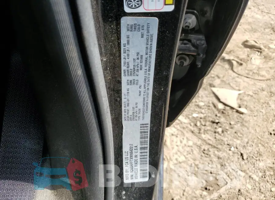 1C6SRFFTXMN642017 Photo# 12