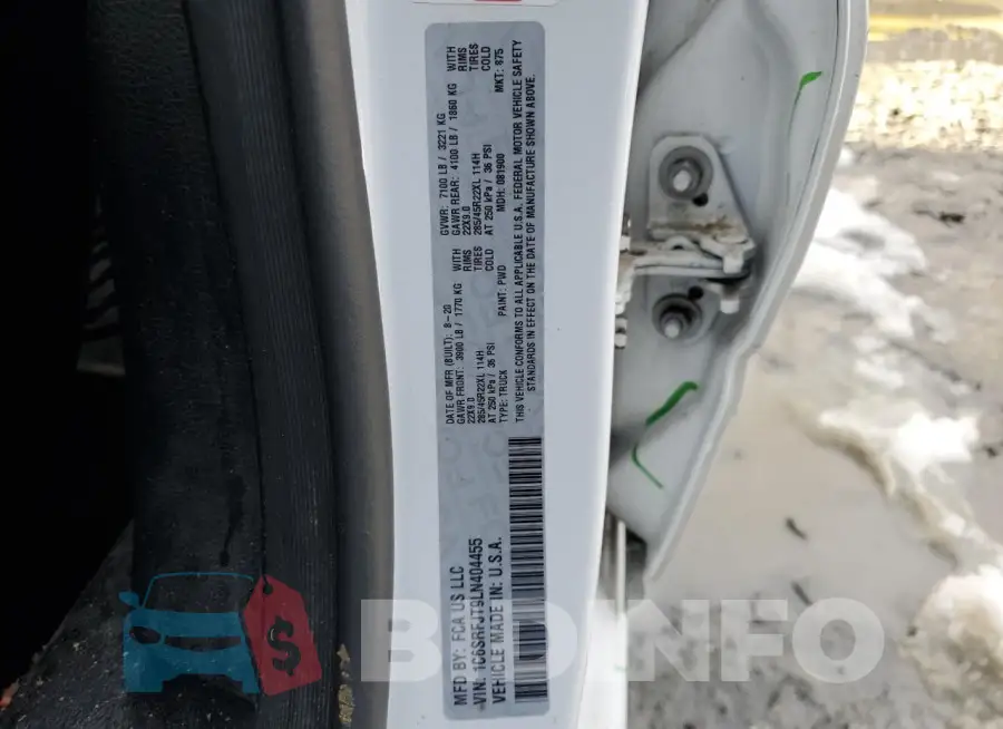 1C6SRFJT9LN404455 Photo# 12
