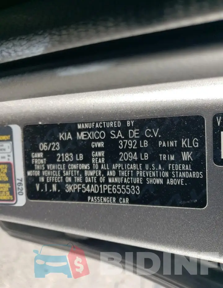 3KPF54AD1PE655533 Photo# 13