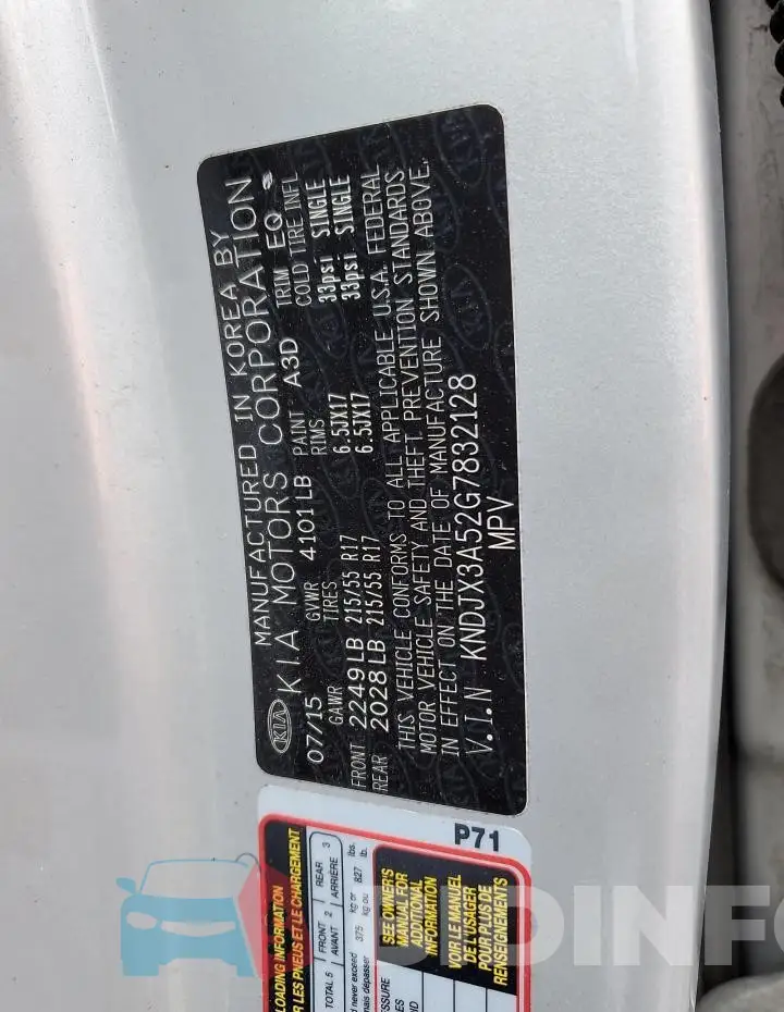 KNDJX3A52G7832128 Photo# 13