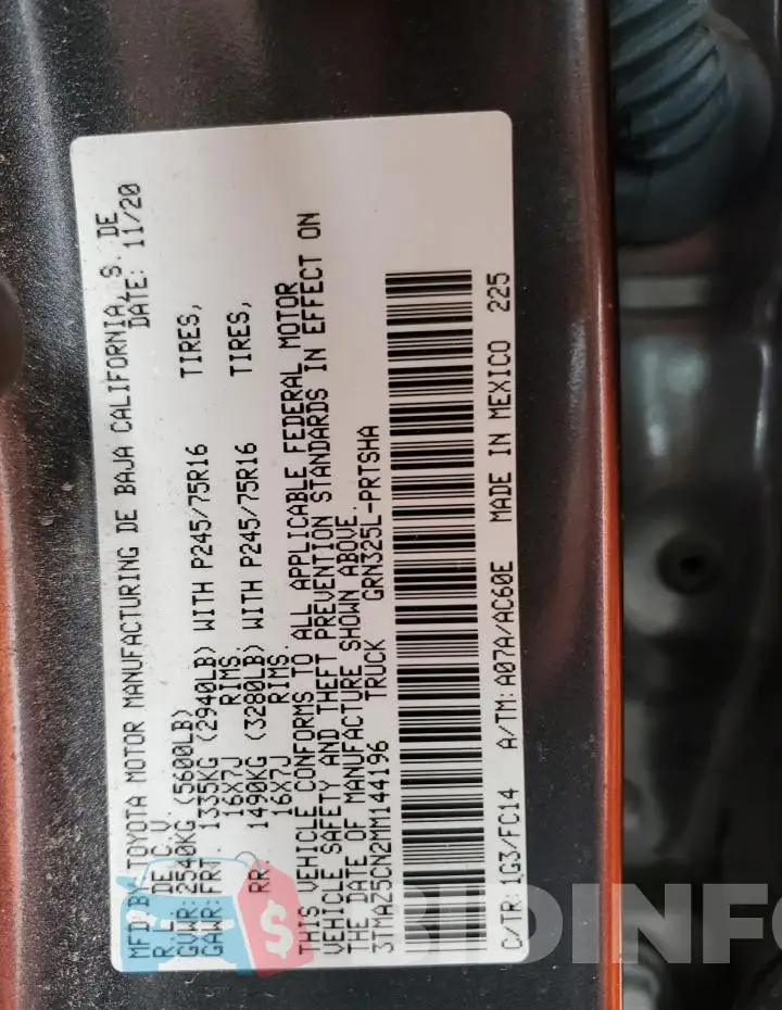 3TMAZ5CN2MM144196 Photo# 12