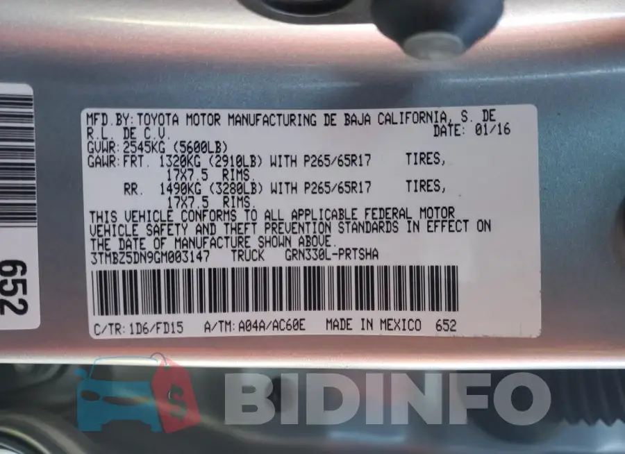 3TMBZ5DN9GM003147 Photo# 13