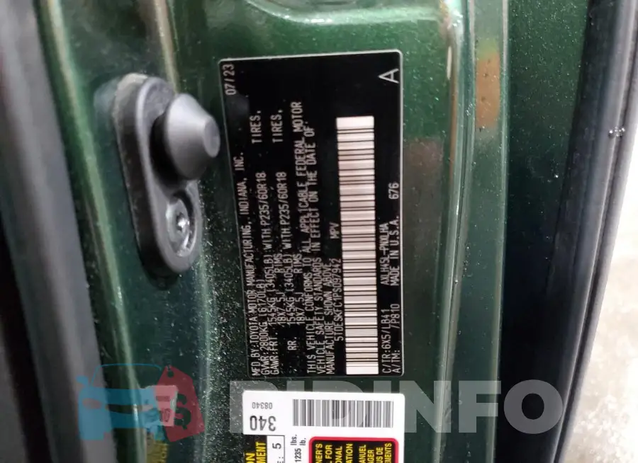 5TDESKFC1PS097942 Photo# 14