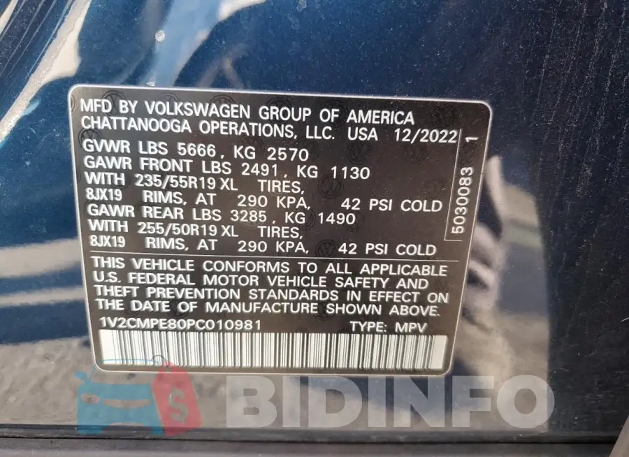 1V2CMPE80PC010981 Photo# 13