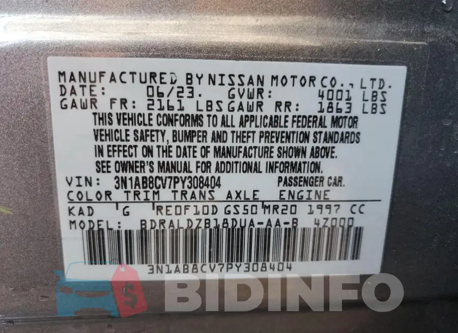 3N1AB8CV7PY308404 Photo# 12
