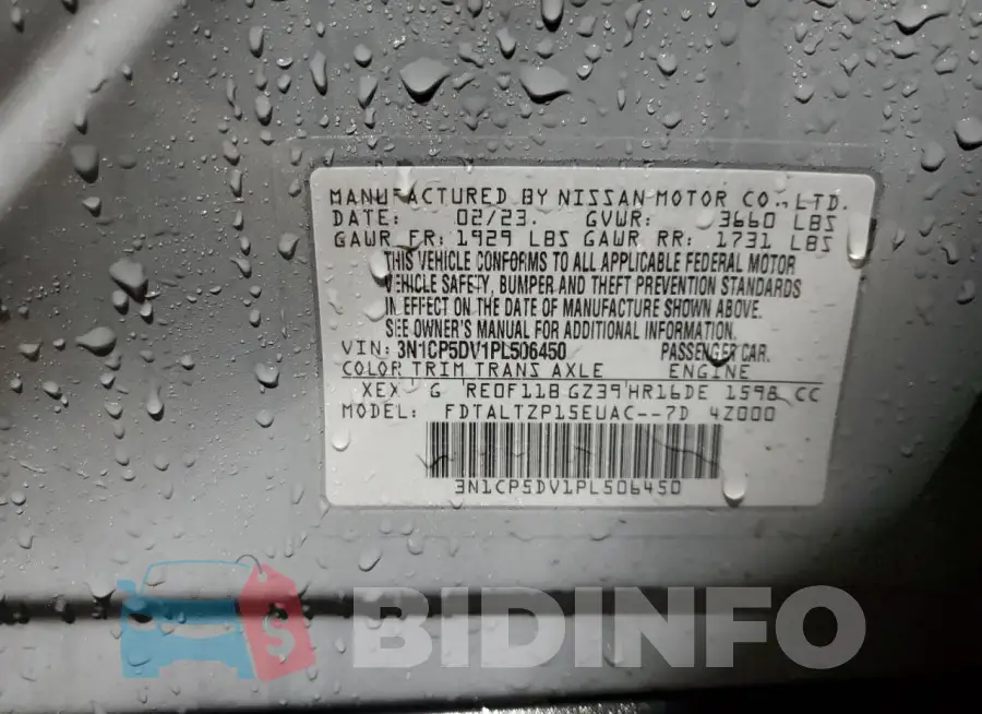 3N1CP5DV1PL506450 Photo# 13