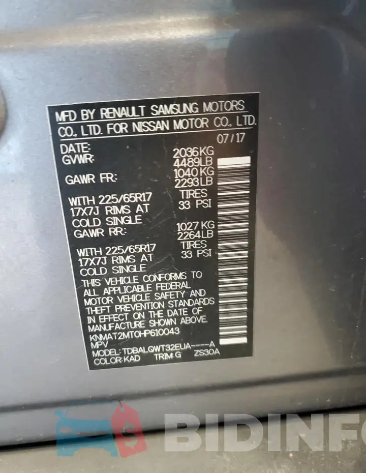 KNMAT2MT0HP610043 Photo# 13