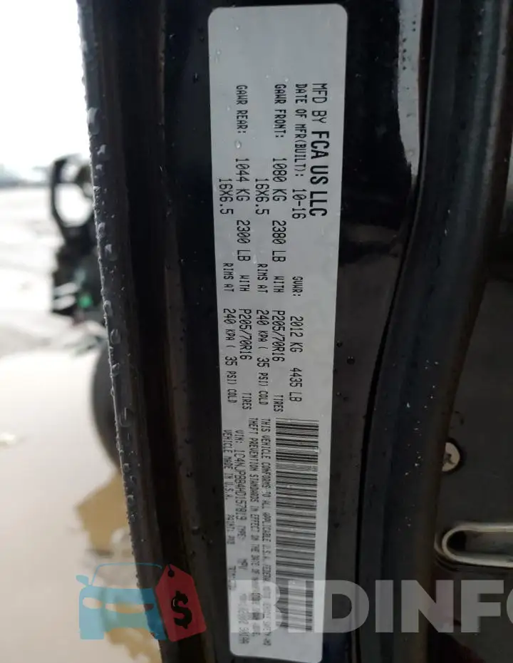 1C4NJPBB4HD157819 Photo# 12