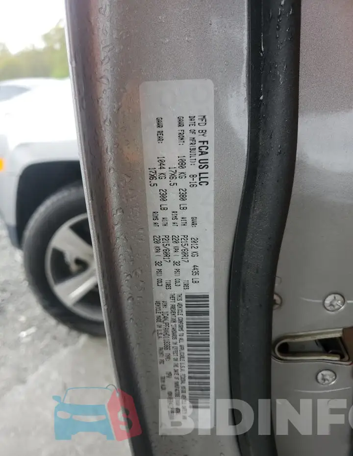 1C4NJPFAXHD119366 Photo# 13