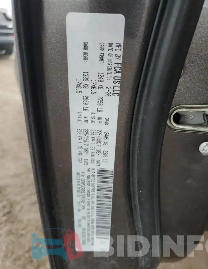 3C4PDCAB5LT207365 Photo# 13