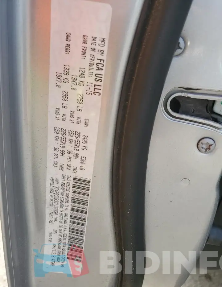 3C4PDCGB3GT162830 Photo# 13