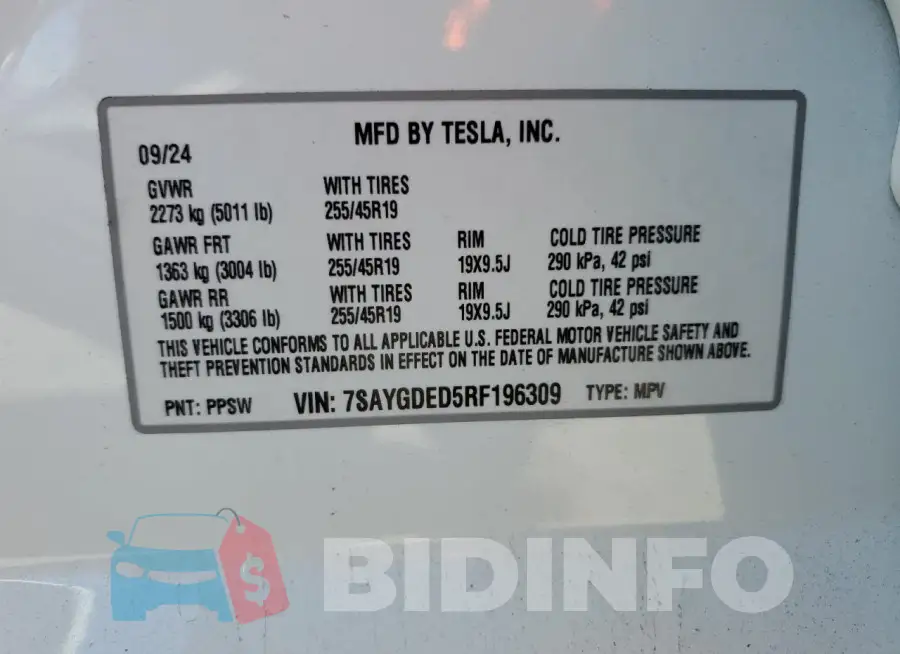 7SAYGDED5RF196309 Photo# 12
