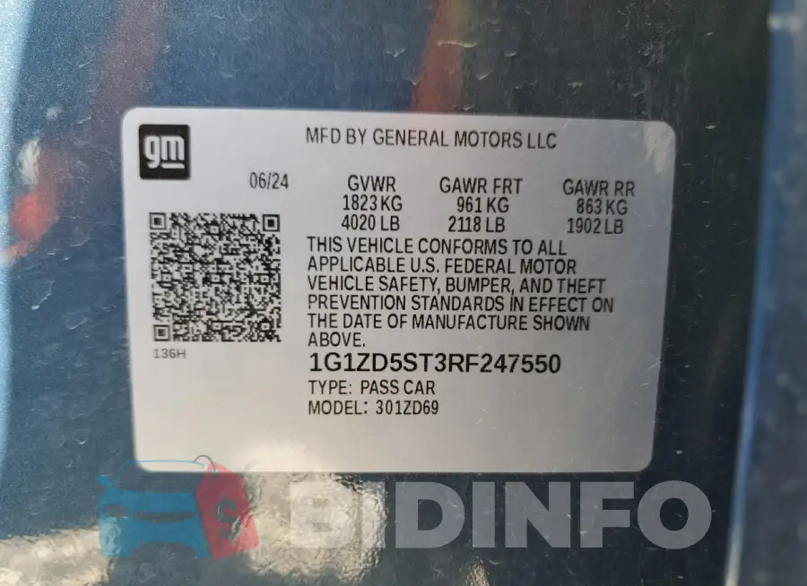 1G1ZD5ST3RF247550 Photo# 12