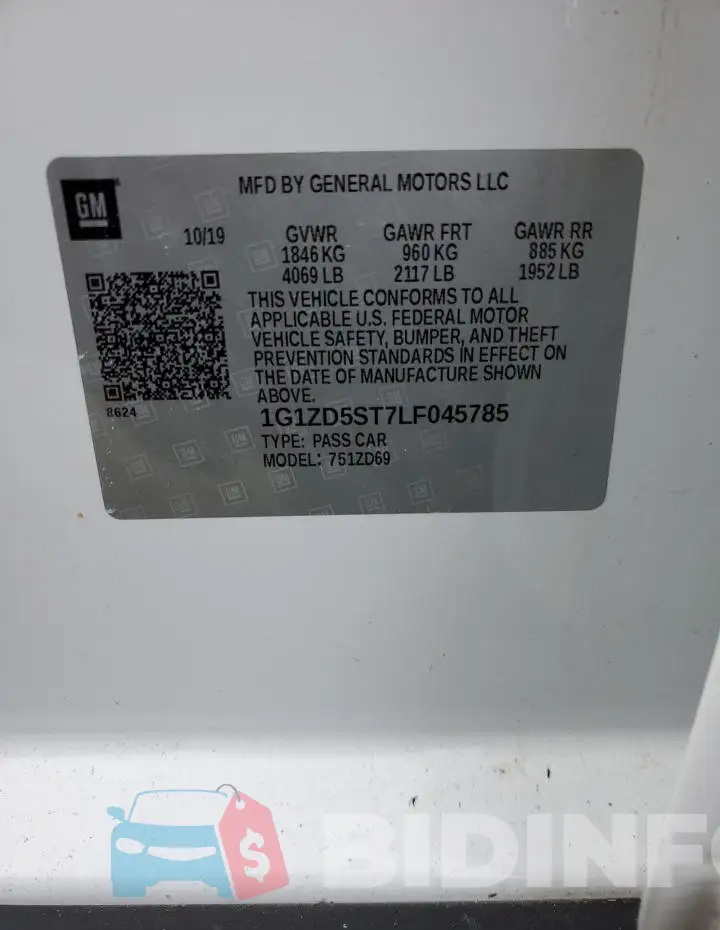 1G1ZD5ST7LF045785 Photo# 12