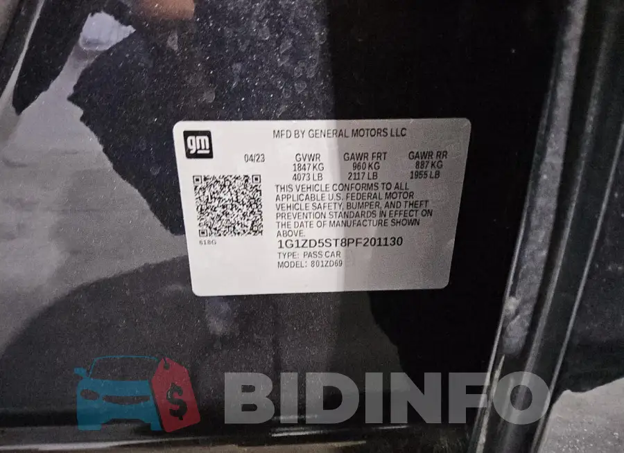 1G1ZD5ST8PF201130 Photo# 12
