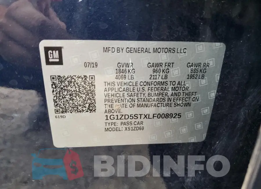 1G1ZD5STXLF008925 Photo# 12
