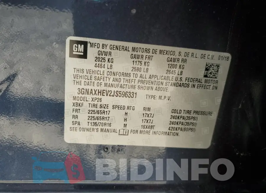 3GNAXHEV2JS596331 Photo# 13