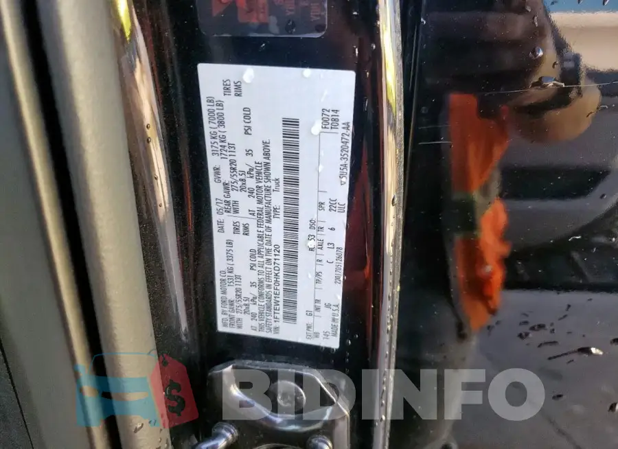 1FTEW1EF0HKD71120 Photo# 13