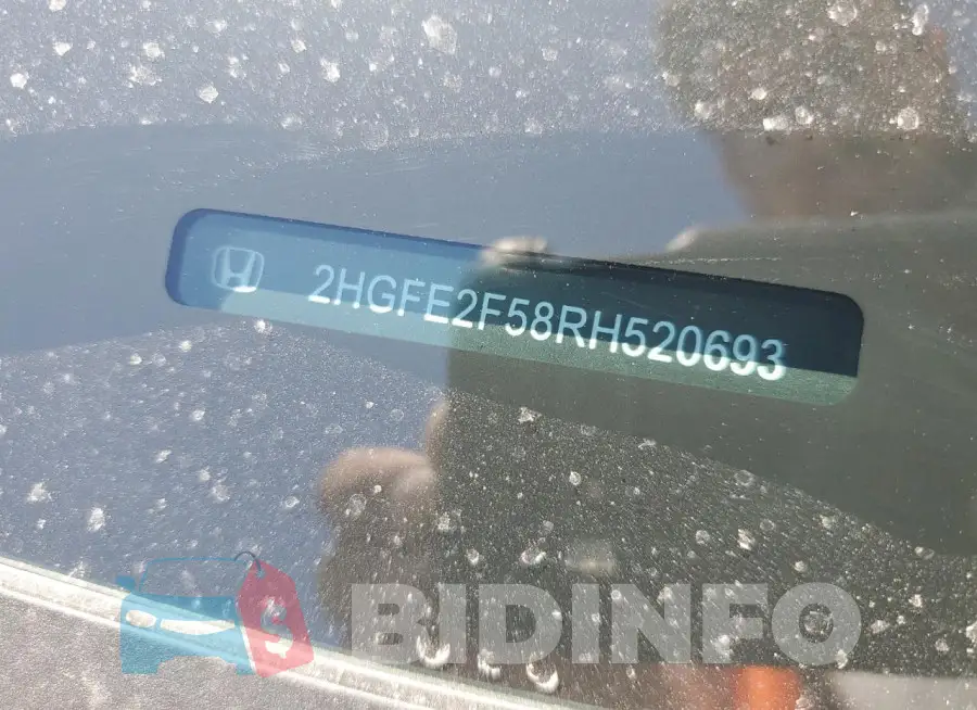 2HGFE2F58RH520693 Photo# 12